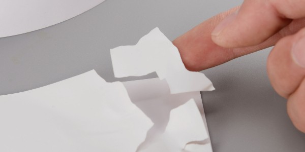 易碎不干膠紙溢膠后無法印刷怎么辦？