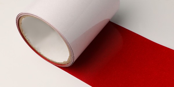 什么是遇水變紅不干膠標簽材料？