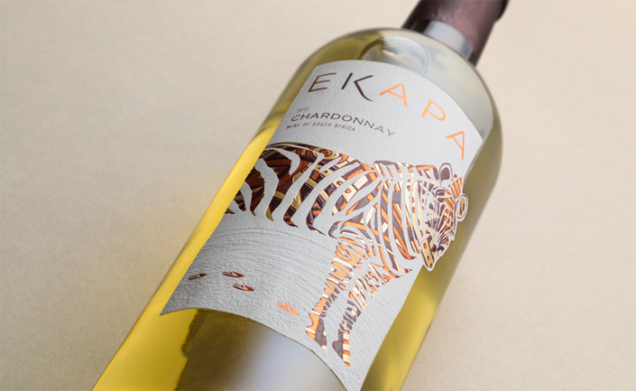 壓紋紙紅酒標簽